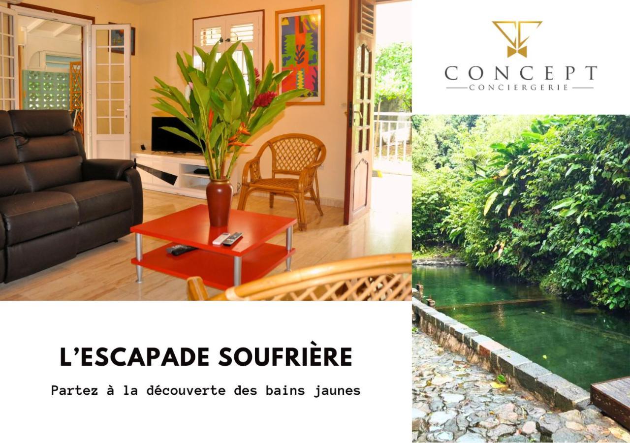 L'Escapade Soufriere Apartment Сейнт Клод Екстериор снимка